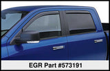 EGR 04+ Ford F/S Pickup / 06+ Lincoln MK LT In-Channel Window Visors - Set of 4 (573191) - 573191