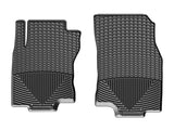 WeatherTech 2014+ Nissan Rogue (Also Fits Hybrid) Front Rubber Mats - Black - W412