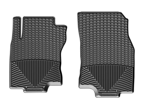 WeatherTech 2014+ Nissan Rogue (Also Fits Hybrid) Front Rubber Mats - Black - W412