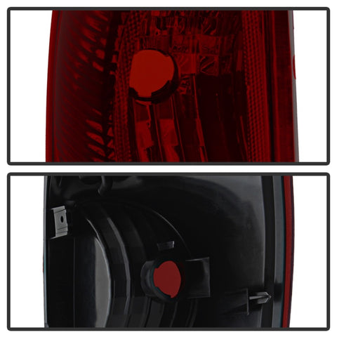 xTune Chevy Avalanche 02-06 OE Style Tail Lights Red Smoked ALT-JH-CAVA02-OE-RSM - 9030512