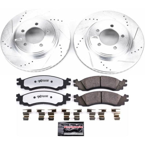 Power Stop 06-10 Ford Explorer Front Z36 Truck & Tow Brake Kit - K1441-36
