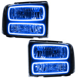 Oracle 05-07 Ford F-250/350 SMD HL - Black - ColorSHIFT w/o Controller - 7161-334