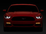 Raxiom 15-17 Ford Mustang GT350 GT500 LED Projector Headlights- Blk Housing (Clear Lens) - 407613