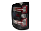 Raxiom 14-18 Chevrolet Silverado 1500 LED Taillights w/ SEQL Turn Signals- Blk Housing (Clear Lens) - S114457