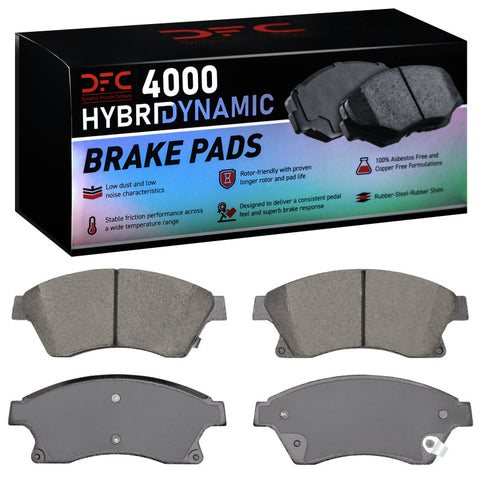 DFC 11-17 Chevrolet Sonic Front 4000 Hybridynamic Brake Pads - 4000-1522-00