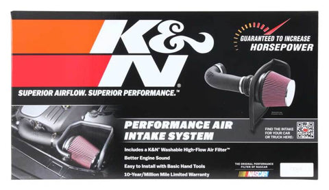 K&N 19-20 Jeep Cherokee L4-2.4L Performance Air Intake Kit - 77-1577KS
