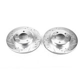Power Stop 2000 BMW 323i Front Evolution Drilled & Slotted Rotors - Pair - EBR630XPR