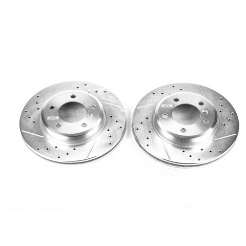 Power Stop 2000 BMW 323i Front Evolution Drilled & Slotted Rotors - Pair - EBR630XPR