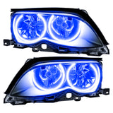 Oracle 02-05 BMW 3 Series SMD HL - Black - ColorSHIFT - 7104-330