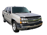 AVS 03-05 Chevy Silverado 1500 Aeroskin Low Profile Acrylic Hood Shield - Smoke - 322024