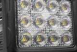 Go Rhino Xplor Bright Series Rectangle SingleLED Spot Light Kit (Surface Mount) 5in. - Blk (Pair) - 751800523FCS