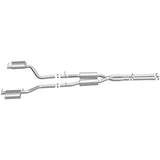MagnaFlow Cat-Back SS 2.5in Dual Split Rear Exit (OEM Tips) 15-16 Dodge/Chrysler Charger/300 5.7L V8 - 19226