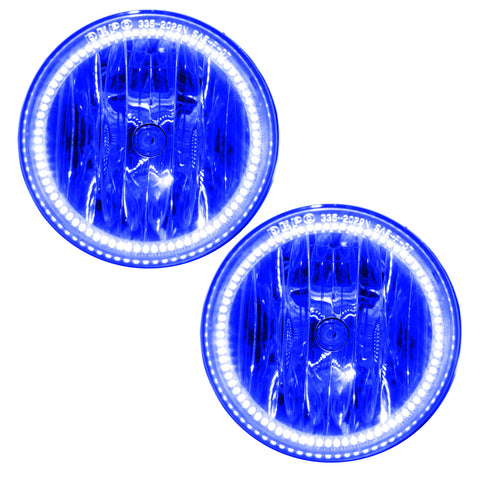 Oracle 07-10 GMC Denali LED Fog Light Halo Kit - Blue - 1131-002