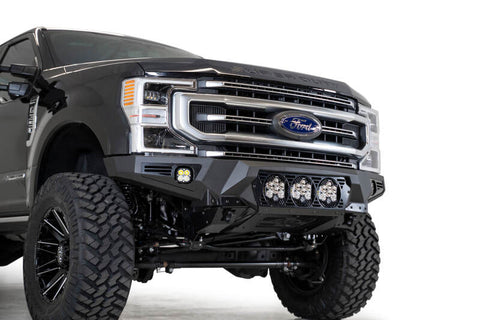 Addictive Desert Designs 17-20 Ford Super Duty Bomber Front Bumper w/ Mounts For 3 Baja Designs LP6s - F160014100103