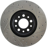 StopTech 13+ Dodge Dart Performance Slotted & Drilled Front Right Rotor - 127.63080R