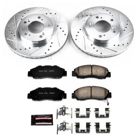 Power Stop 97-01 Acura Integra Front Z23 Evolution Sport Brake Kit - K704