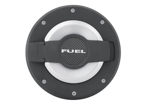 DV8 Offroad 1997-06 Jeep TJ Black Fuel Door - D-JP-190024-BLK