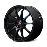 Gram Lights 57NR LIMITED II 18x8.5 +45 5-100 Semigloss Black Wheel w/ Black Cap/Stickers/Air Valve - WGN2V45DSB