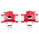 Power Stop 1977 Buick Electra Front Red Calipers - Pair - S4006