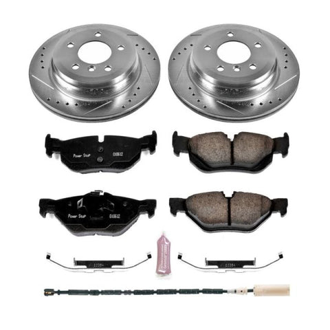 Power Stop 13-15 BMW X1 Rear Z23 Evolution Sport Brake Kit - K7008