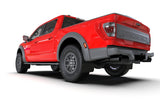 Rally Armor 21-23 Ford F-150 Raptor Black UR Mud Flap w/ Dark Grey Logo - MF73-UR-BLK-DGRY