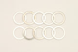 DeatschWerks -8 AN Aluminum Crush Washer (Pack of 10) - 6-02-0303