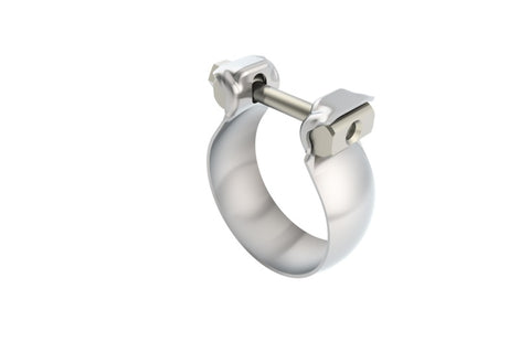 Borla 2.36in (60mm) T-304 Stainless Steel Half Moon/ Swivel Joint Clamp - 18323