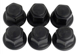 Ford Racing M12 x 1.5 Black Lug Nut - Set of 6 - M-1012-BR