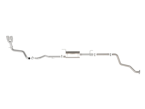 aFe 2024 Toyota Tacoma L4 2.4L Vulcan Series 2.5-3in 304 SS Steel Cat-Back Exhaust w/Polished Tips - 49-36074-P