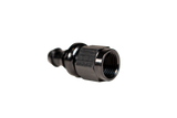 Fleece Performance Universal -8AN Straight to Hose Barb - Black - FPE-PL-00-08
