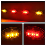 xTune Ford Superduty F250-F550 99-10 Dually Fender LED Side Fender Lights Clear ACC-LED-FDSD99-SL-C - 9924651