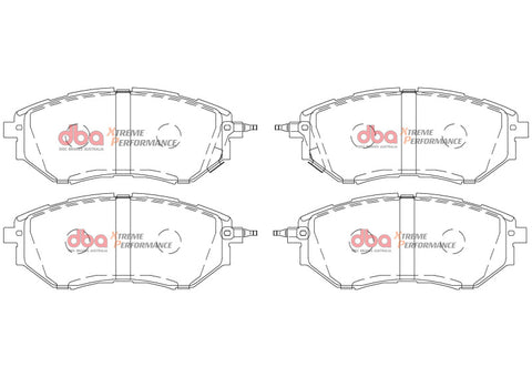 DBA 05-08 Subaru Legacy XP650 Front Brake Pads - DB1722XP