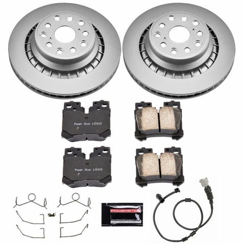 Power Stop 07-09 Lexus LS460 Rear Z17 Evolution Geomet Coated Brake Kit - CRK4690