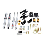 Belltech 2015 GM Colorado/Canyon Ext Cab Short Bed Lowering Kit w/ND II Shocks - 0-3in F/4in R Drop - 999SP