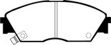 EBC 90-92 Honda Civic CRX 1.6 Si Yellowstuff Front Brake Pads - DP4706R