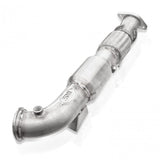 Stainless Works 2013-18 Ford Focus ST 3in High-Flow Cats Downpipe Factory Connection - FC13DPCAT