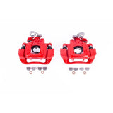 Power Stop 2009 Ford Flex Rear Red Calipers w/Brackets - Pair - S5212