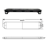 Putco 24in Hornet Light Bar - (Amber) LED Stealth Rooftop Strobe Bar - 950124