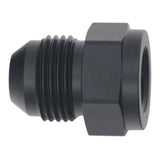 DeatschWerks 6AN Female Flare to 8AN Male Flare Expander - Anodized Matte Black - 6-02-0220-B