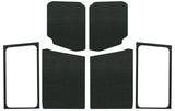 DEI 18-23 Jeep Wrangler JL 2-Door Boom Mat Complete Headliner Kit - 7 Piece - Black - 50280