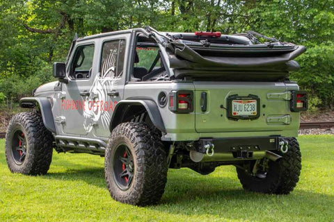 Fishbone Offroad For 2018+ Jeep Wrangler JL Rear Bumper Delete - FB22179