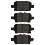 DFC 16-27 GMC Terrain Rear 4000 Hybridynamic Brake Pads - 4000-1857-00
