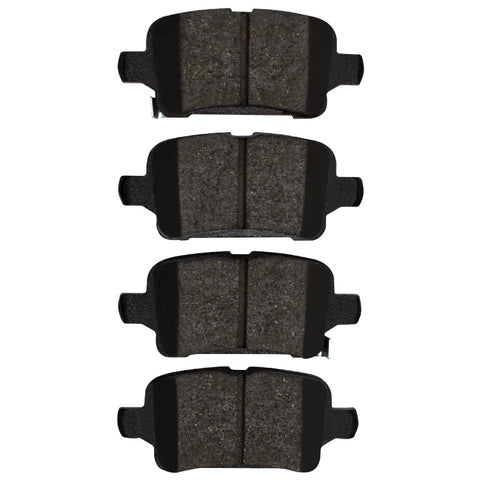 DFC 16-27 GMC Terrain Rear 4000 Hybridynamic Brake Pads - 4000-1857-00