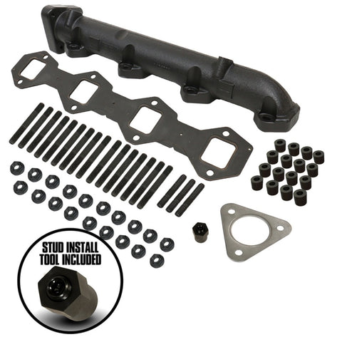 BD Diesel Driver Side Exhaust Manifold Kit - Ford 2011-2016 F250/F350 6.7L PowerStroke - 1043006