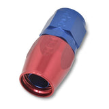 Russell Performance -20 AN Red/Blue Straight Full Flow Hose End - 610070