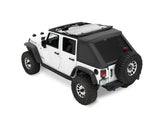 Bestop 07-18 Jeep Wrangler JK 4-Door Ascent (Black Diamond) - 56825-35