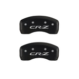 MGP 4 Caliper Covers Engraved Front Honda Engraved Rear CR-Z Red finish silver ch - 20206SHCRRD