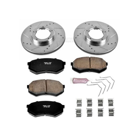 Power Stop 95-04 Toyota Tacoma Front Z23 Evolution Sport Brake Kit - K1232