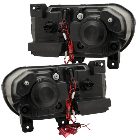 Oracle 08-14 Dodge Challenger SMD HL (HID Style) - ColorSHIFT w/ Simple Controller - 7132-504