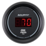 AutoMeter Gauge Kit 5 Pc. 3-3/8in. & 2-1/16in. Elec Speedo Digital Black Dial W/ Red Led - 6300
